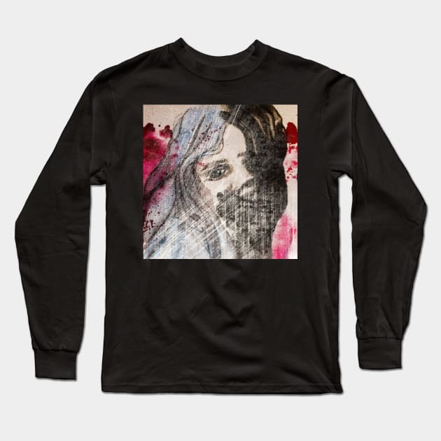 Fear Long Sleeve T-Shirt by teenamarie23art